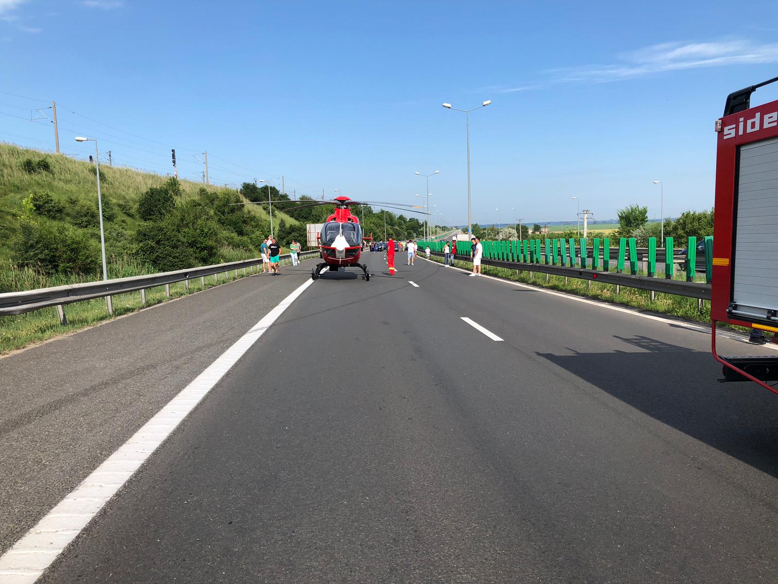 Accident mortal pe A2. Traficul rutier este blocat – update