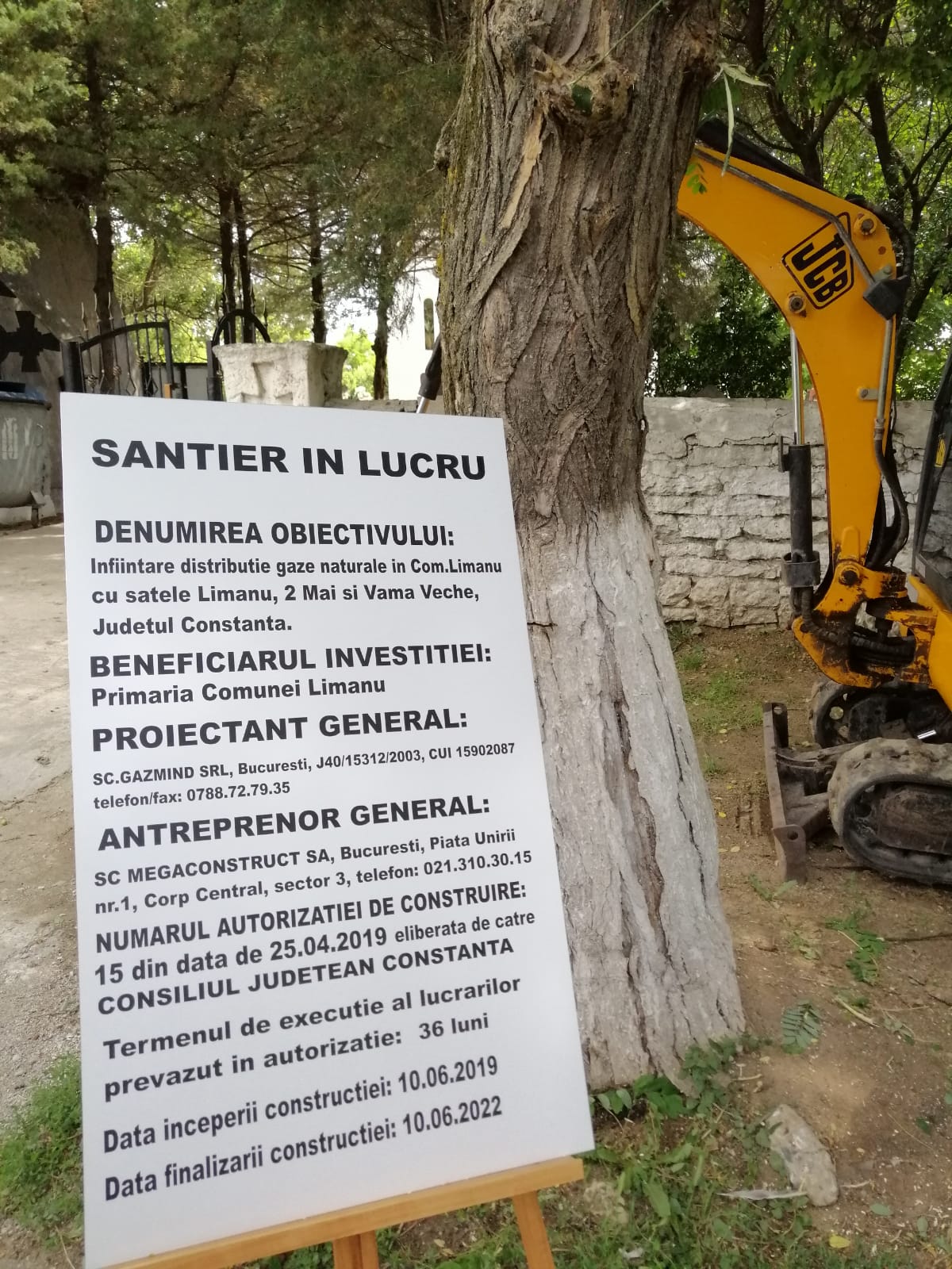 LIMANU: Au început lucrările la rețeaua de gaze naturale