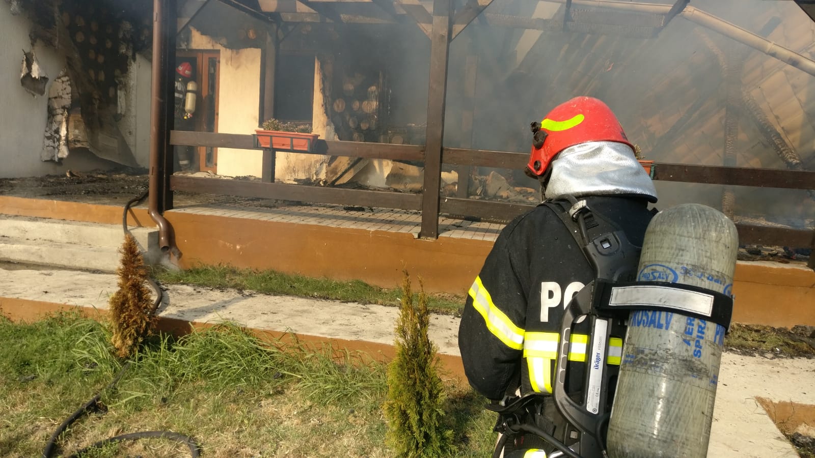 TULCEA: A fost stabilită cauza incendiului care a distrus o pensiune