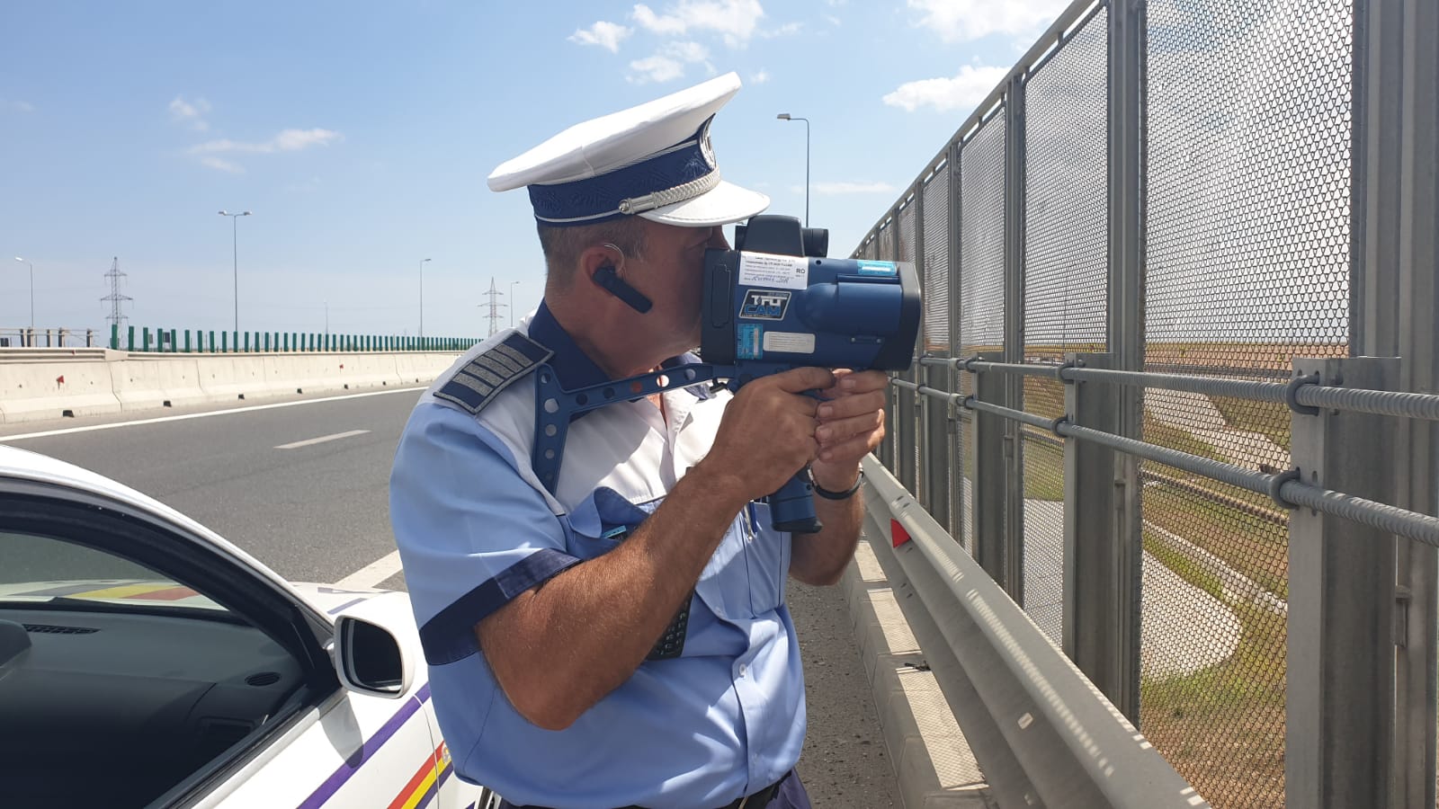 Valori de trafic în creştere pe sensul către Constanţa al autostrăzii A 2, aglomeraţie în zona cu lucrări