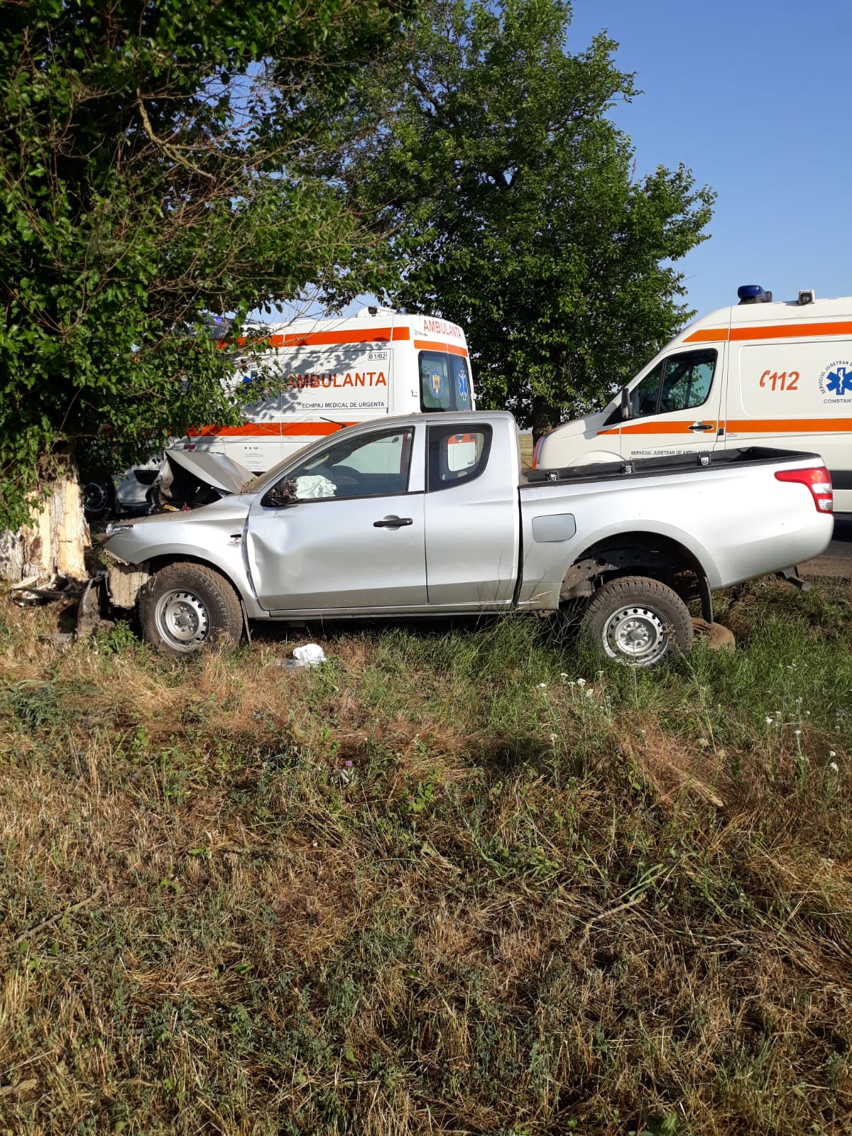 CONSTANȚA: Accident rutier mortal pe DN 38 FOTO