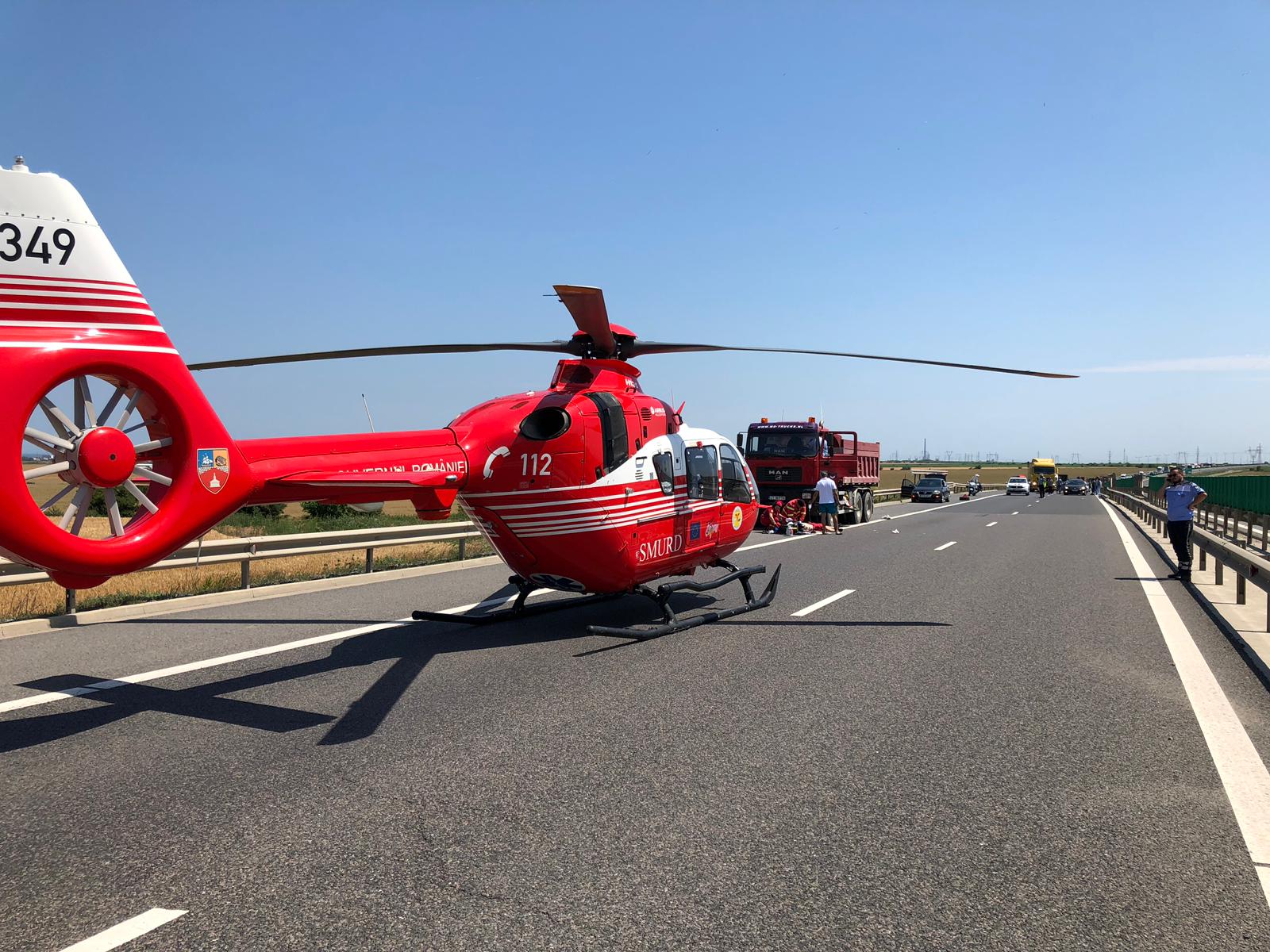 Accident rutier pe A4! Un bărbat a murit
