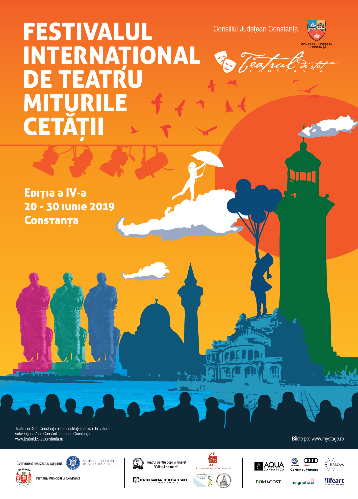 CONSTANȚA: Teatrul de Stat organizează Festivalul Internaţional de Teatru MITURILE CETĂŢII