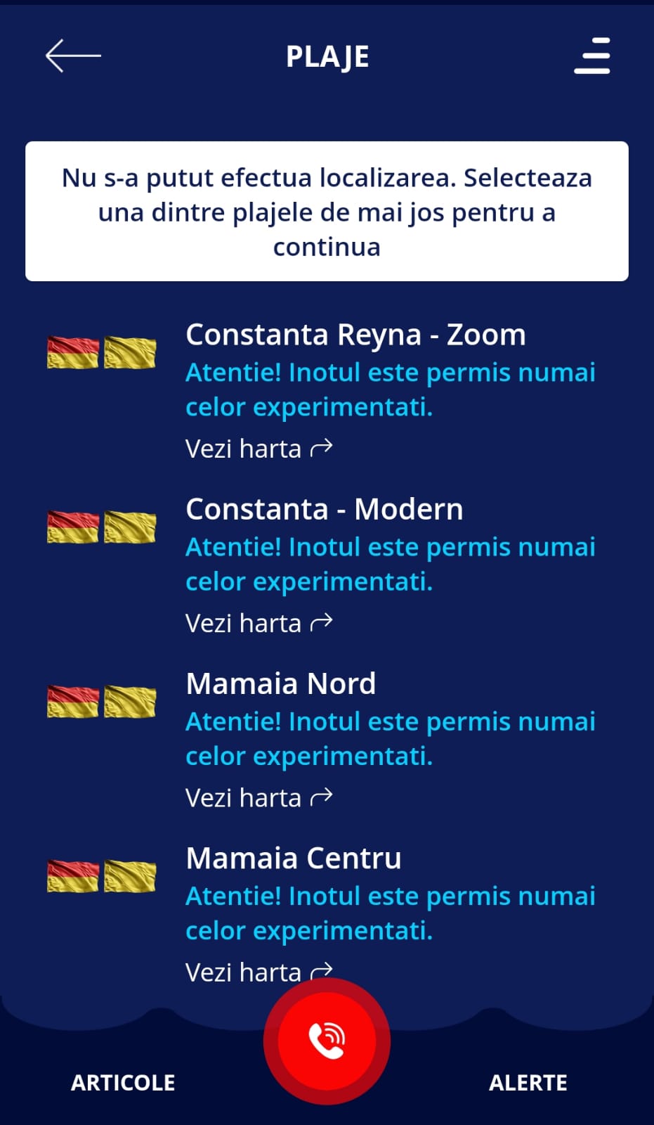 CONSTANȚA: Mâine va fi lansată prima aplicație a salvamarilor