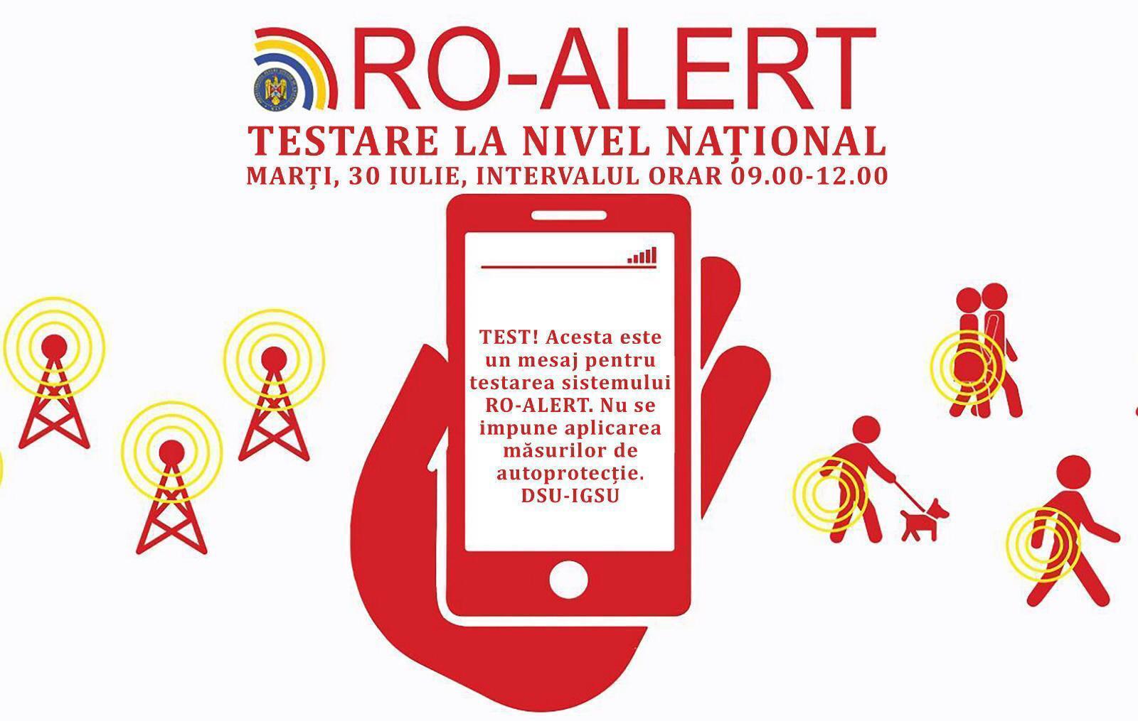 Sistemul RO-ALERT, ultima verificare