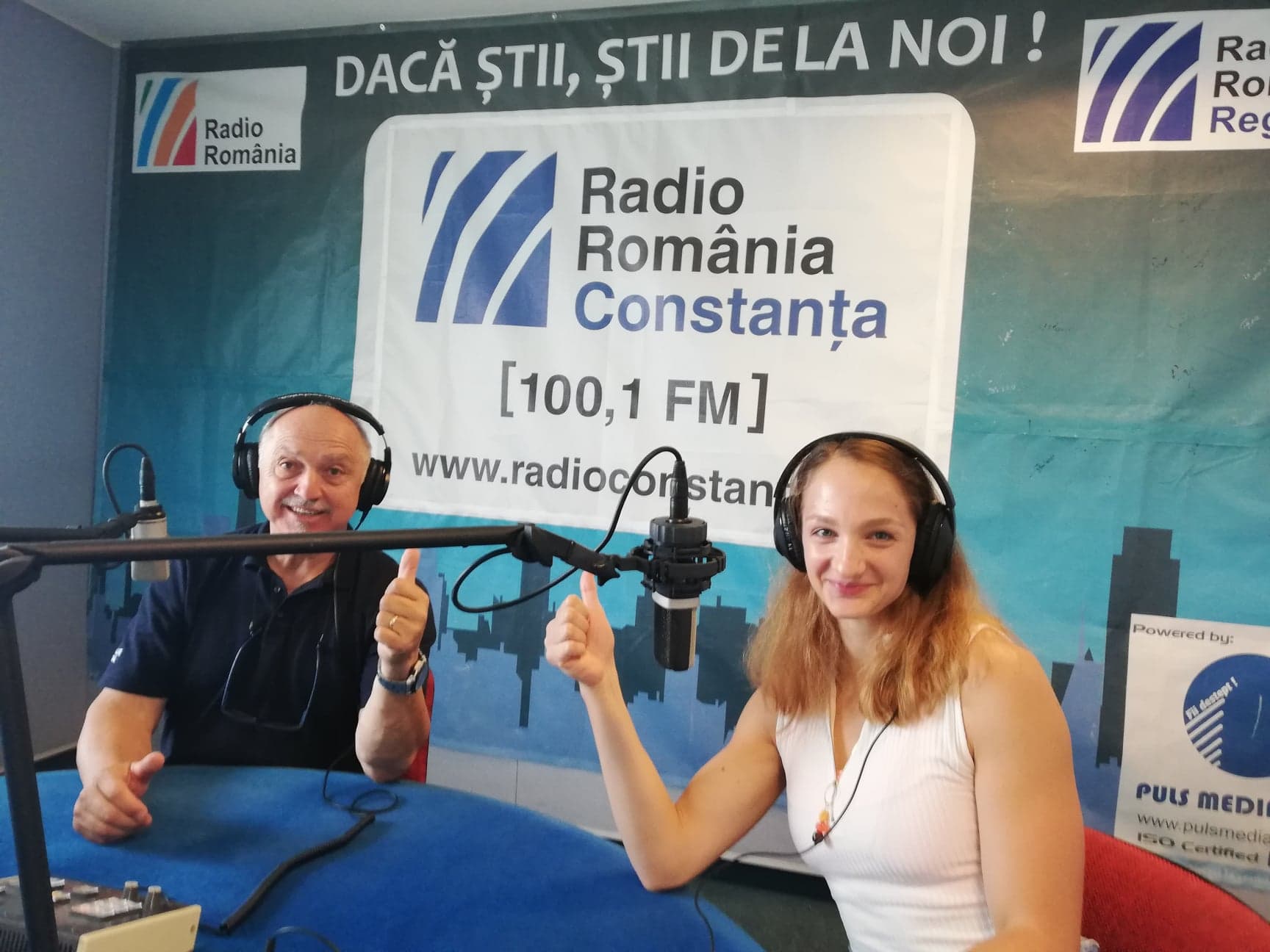 Sporturile de iarnă ies din anonimat. Andreea Grecu și Paul Neagu la Radio Constanța