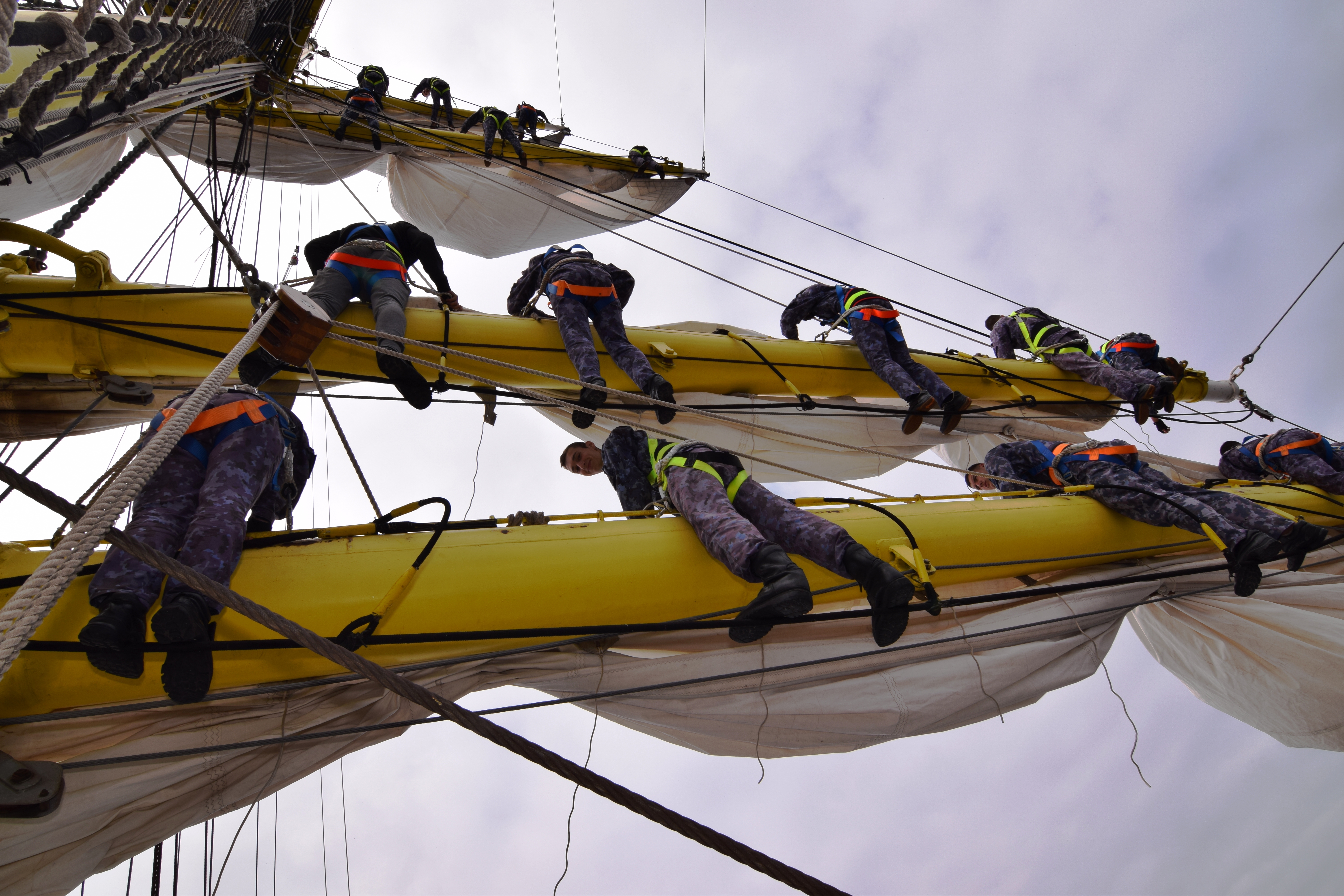 La vest de Biscaya, prin Oceanul Atlantic, spre Lisabona, la bordul navei-școală „Mircea” – FOTO / VIDEO