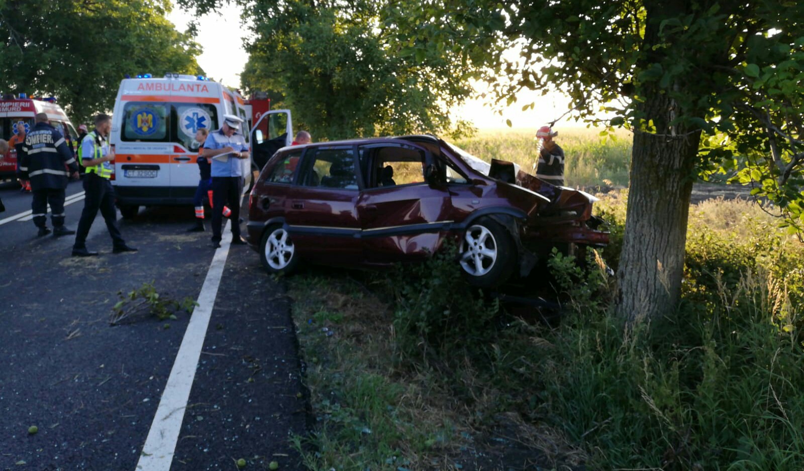 Județul CONSTANȚA/FOTO: Accident rutier grav. Un bărbat a decedat