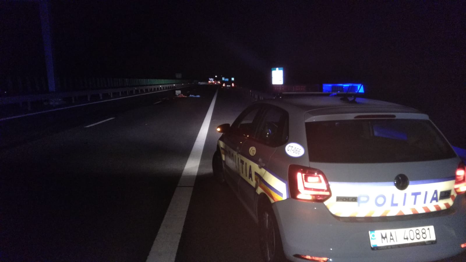 CONSTANȚA: Pieton lovit de trei mașini pe A4