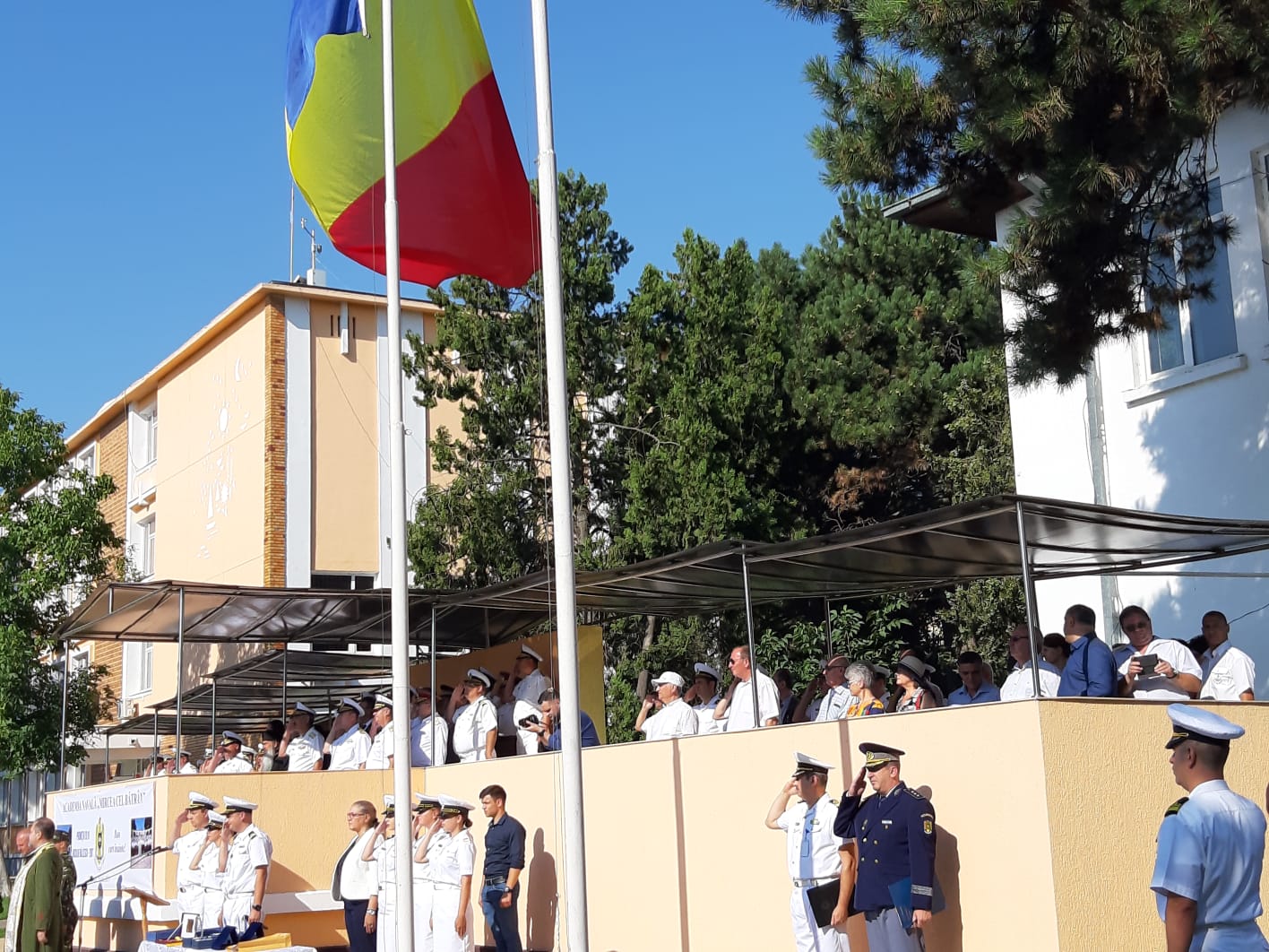 CONSTANȚA: Festivitate de absolvire, la Academia Navală „Mircea Cel Bătrân” – FOTO / VIDEO