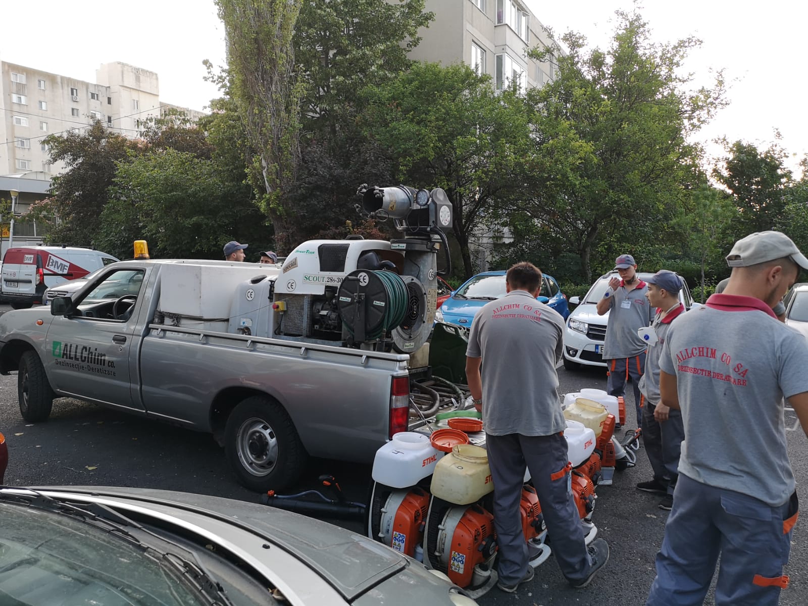 CONSTANȚA: Primăria continuă acțiunile de dezinsecție