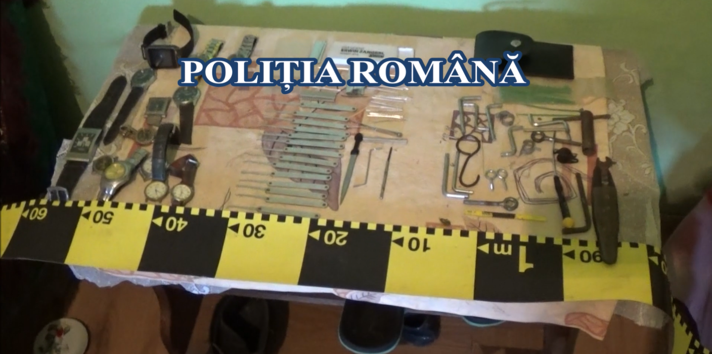 Grupare infracțională specializată în furturi din locuințe, destructurată de polițiști