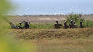 MApN: Testări de mine antidesant în Poligonul Capu Midia. Accesul în zonă este restricționat