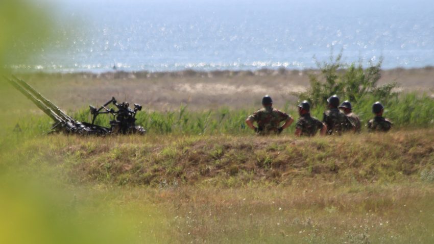 MApN: Testări de mine antidesant în Poligonul Capu Midia. Accesul în zonă este restricționat