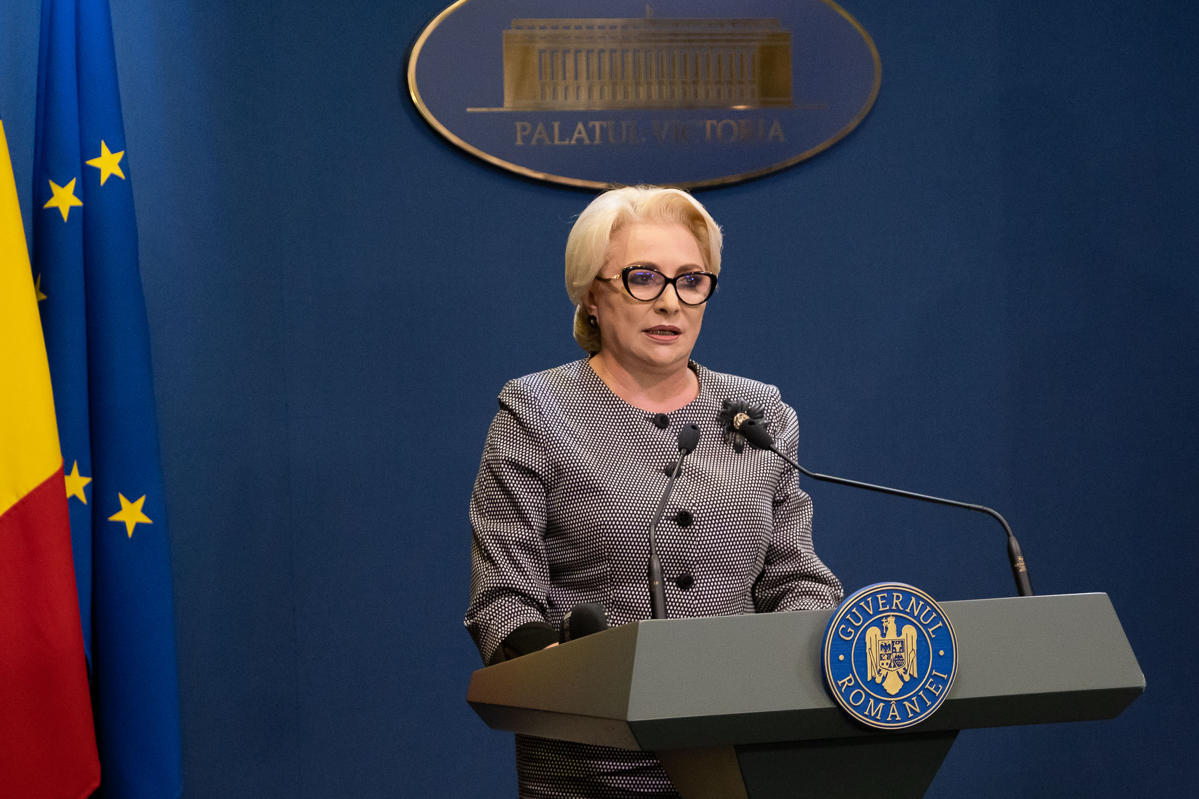 Dăncilă: „PSD va merge înainte cu guvernarea țării“