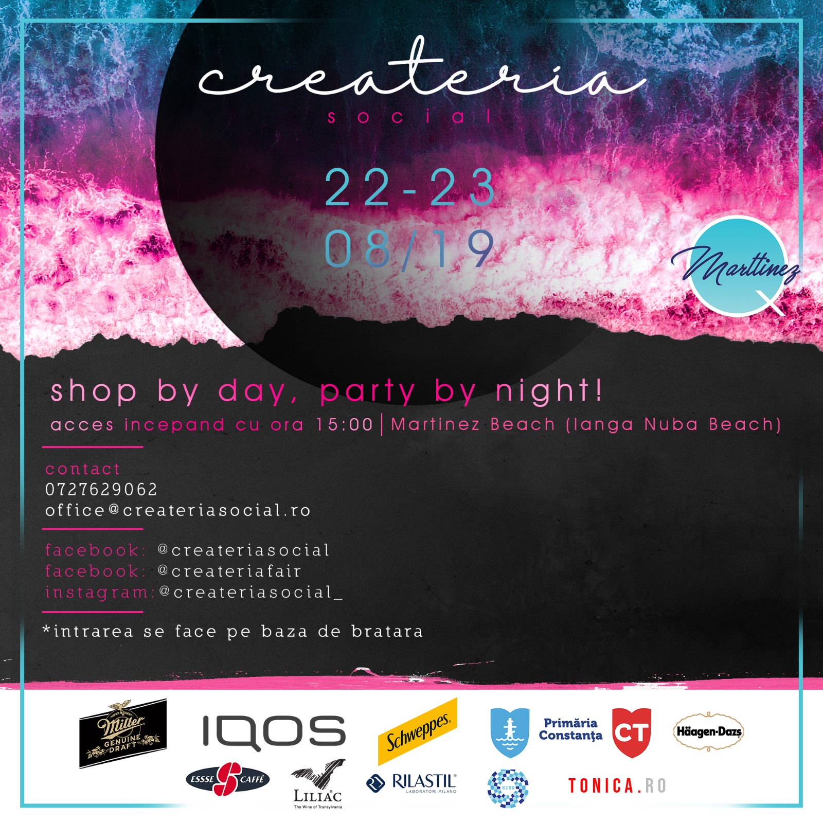 CONSTANȚA: Createria Summer Edition, strălucire și caritate!