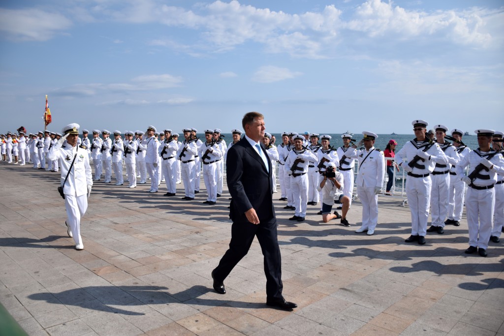 Preşedintele Iohannis participă la festivităţile organizate de Ziua Marinei 2019