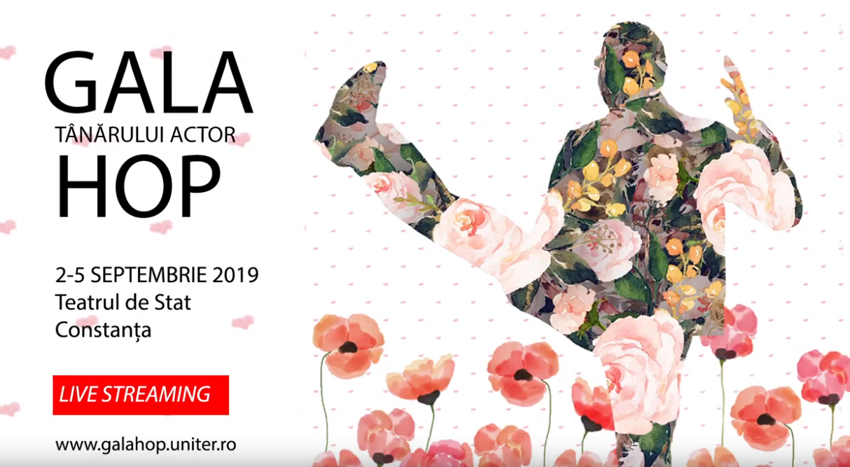 Votați-vă concurenții favoriți la Gala Tânărului Actor „HOP“ 2019. Evenimentul se va desfășura anul acesta la Teatrul de Stat din Constanța