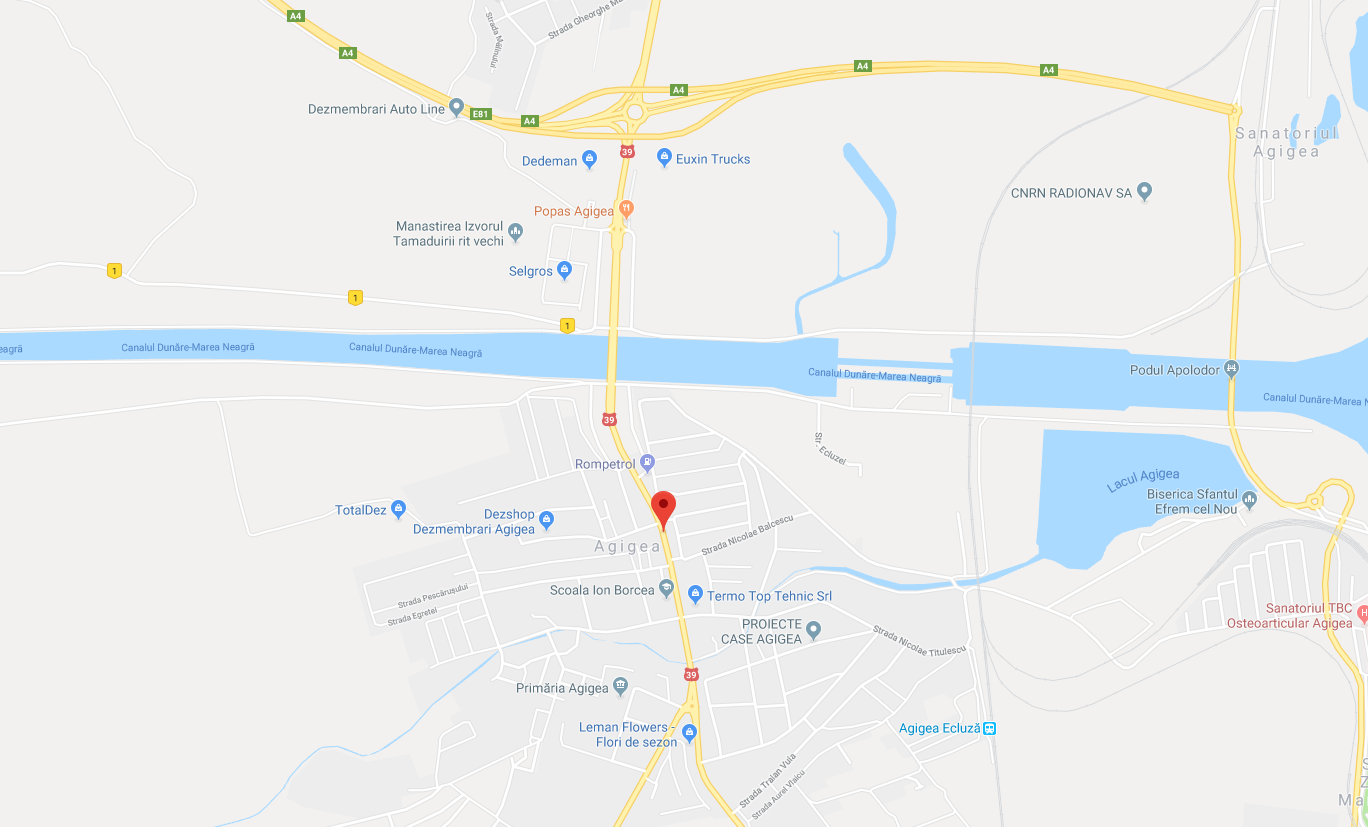 CONSTANȚA: Patru răniţi, între care un copil, în urma unei coliziuni auto pe DN 39 pe podul de la Agigea