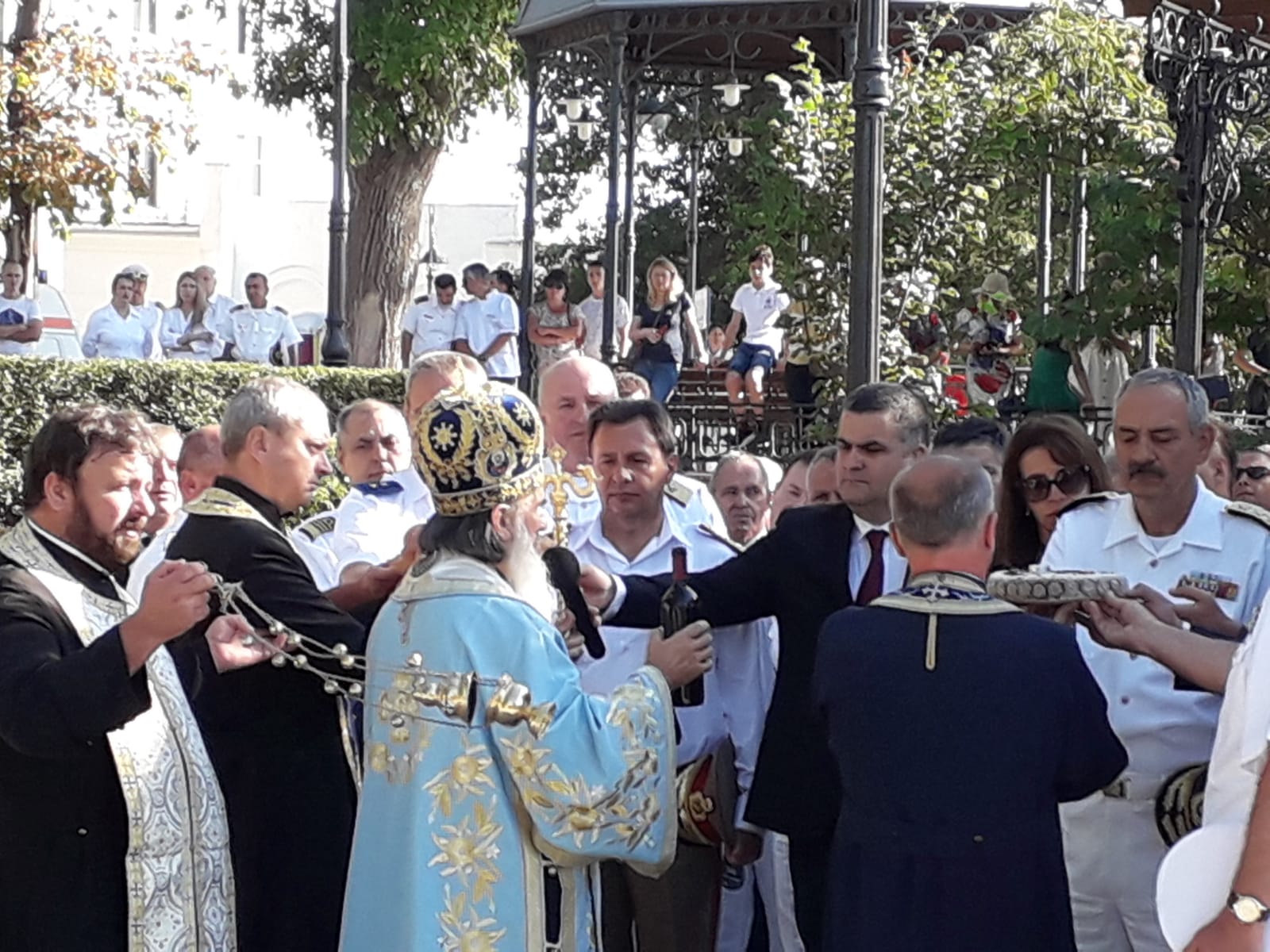 CONSTANȚA: Ceremonie comemorativă la Monumentul Eroilor Marinari