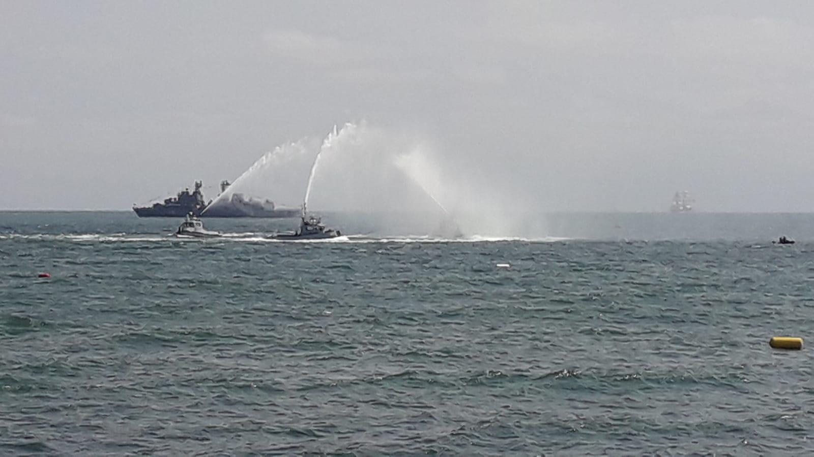 CONSTANȚA/FOTO: Ziua Marinei 2019. Exerciții navale și aeriene, paradă militară pe faleză