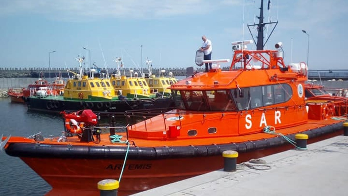 CONSTANȚA: Marinar străin evacuat de urgență cu ajutorul navei SAR Artemis