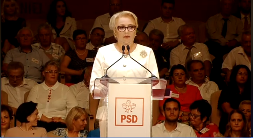 Viorica Dăncilă şi-a depus candidatura la alegerile prezidenţiale