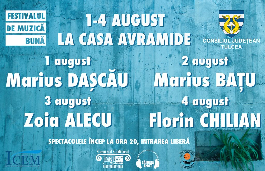 TULCEA: Începe Festivalul de Muzică Bună 2019