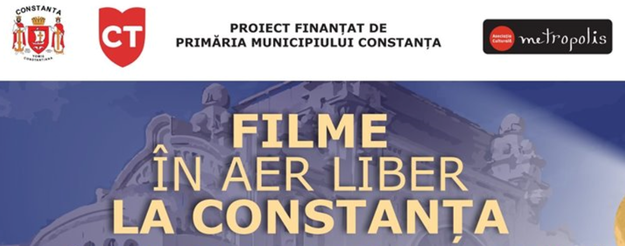Evenimentul ”Filme în aer liber” revine la Constanța