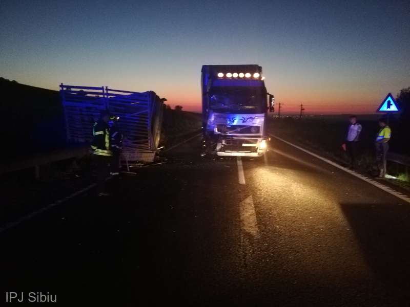 Cinci persoane din TULCEA au fost rănite în urma unui accident produs pe DN 1