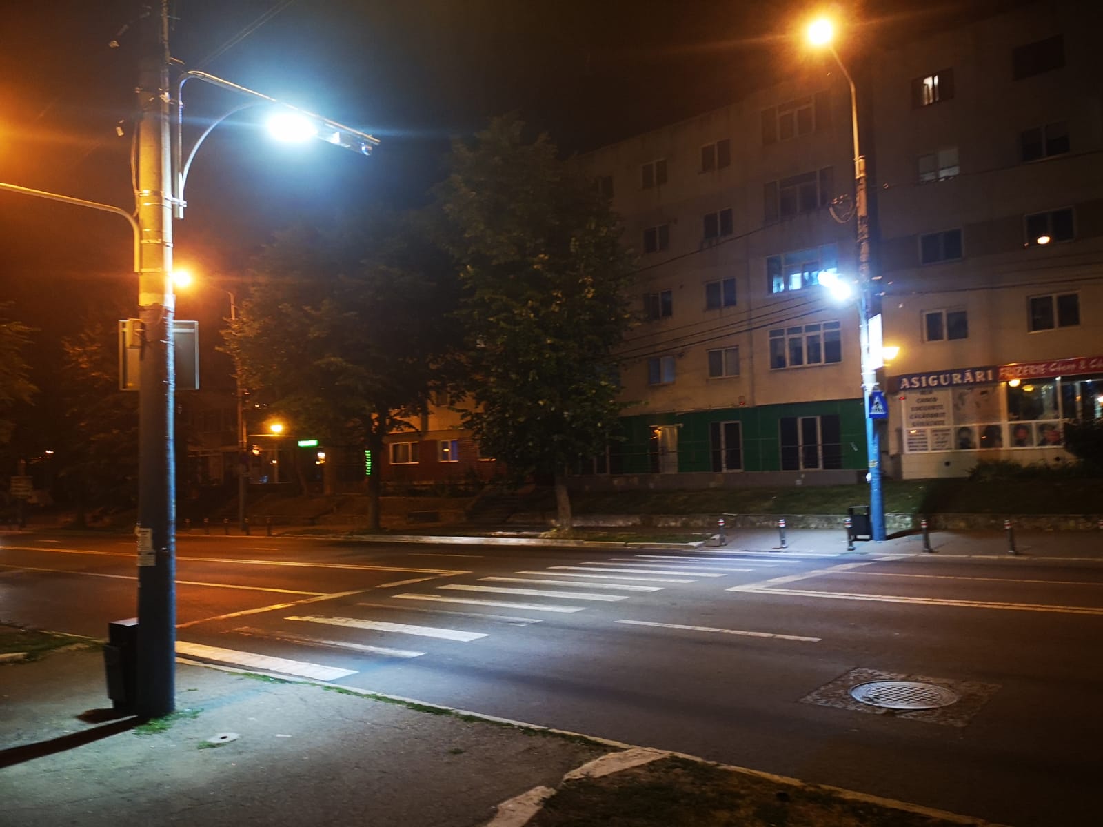 CONSTANȚA/FOTO: Sisteme de iluminat la mai multe treceri de pietoni