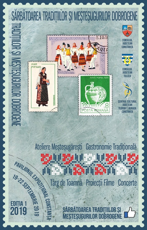 CONSTANȚA: Sărbătoarea Tradițiilor și Meșteșugurilor Dobrogene 2019 – concerte, ateliere și filme