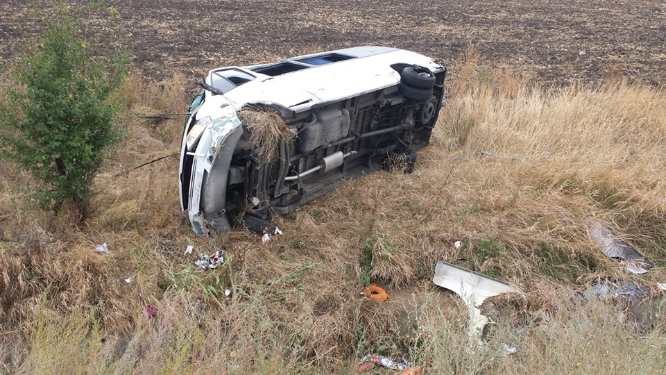 AUTOSTRADA SOARELUI: Șapte persoane au fost rănite în urma unui accident produs pe sensul de mers București – Constanța – FOTO