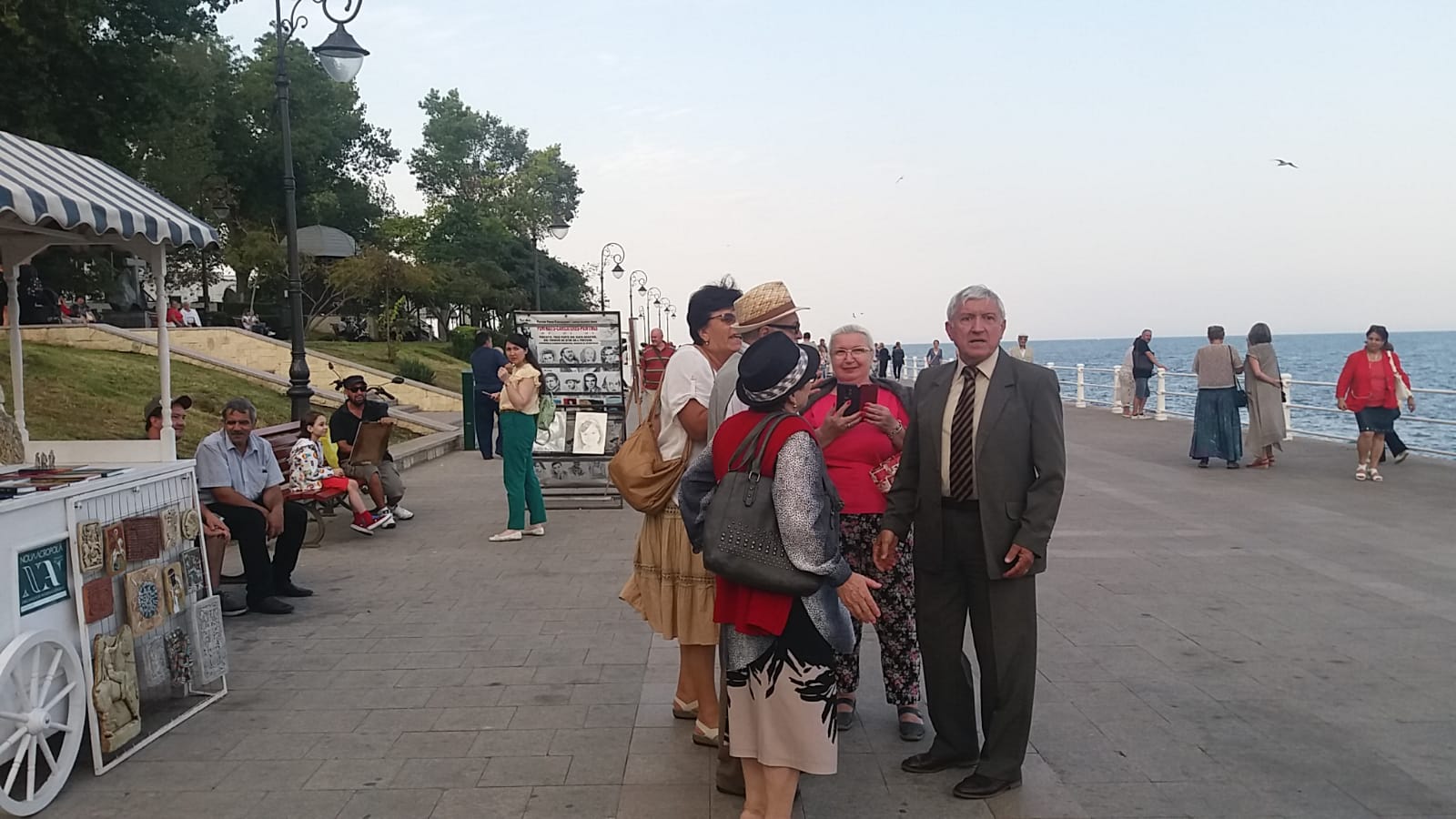 FOTO – Mircea Diaconu, la Constanța: „Cazinoul, o rană deschisă a României“