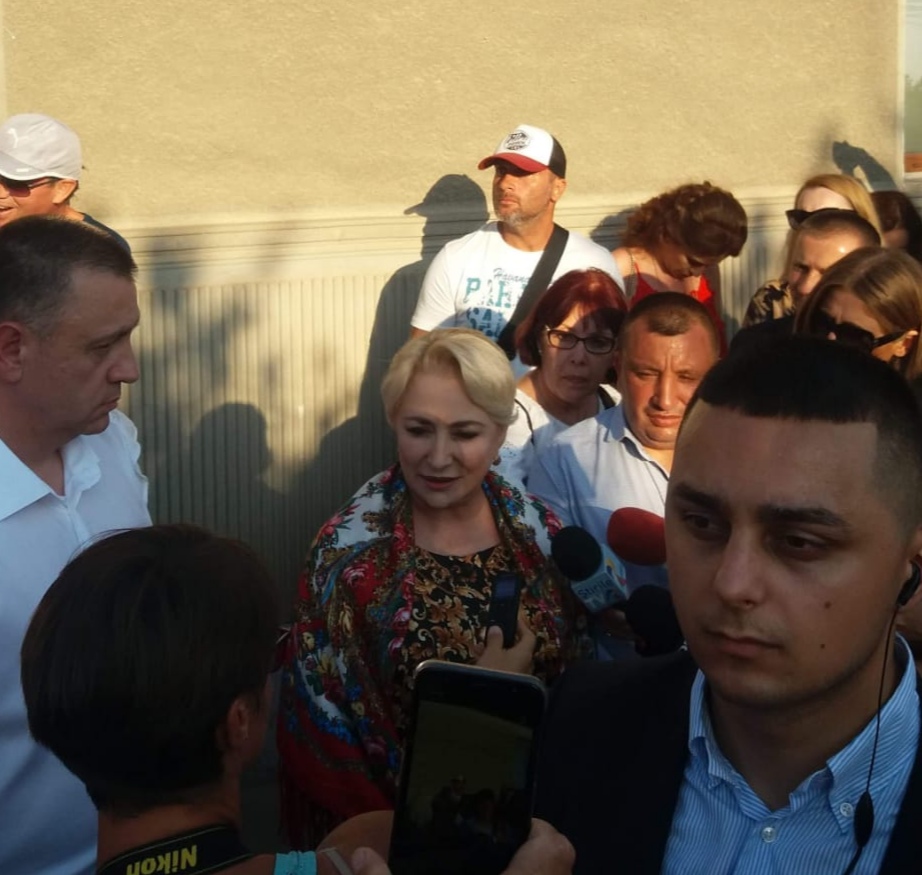 Dăncilă, după ce a fost fluierată la Jurilovca: O politică civilizată se face cu respect