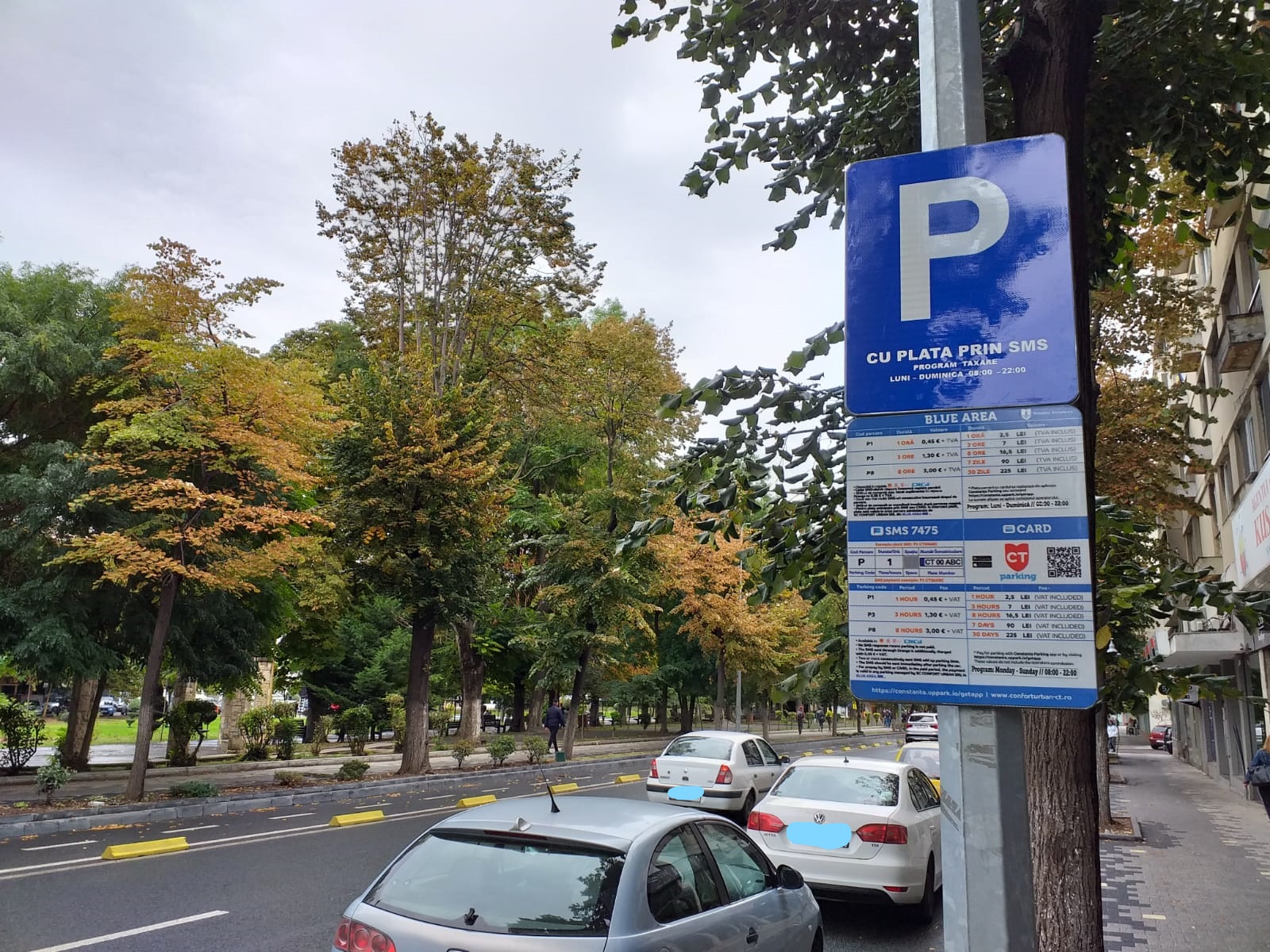 CONSTANȚA: În mai multe zone din oraș, mașinile pot fi lăsate gratuit în anumite intervale orare – FOTO