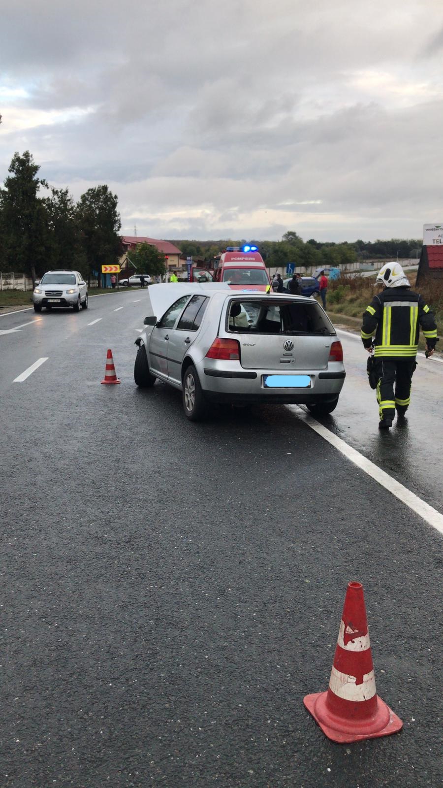 Județul CONSTANȚA: Trei persoane au fost rănite în urma unui accident rutier – FOTO