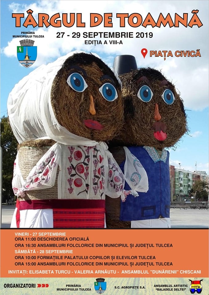TULCEA: Mâine începe cea de-a VIII-a ediție a Târgului de Toamnă