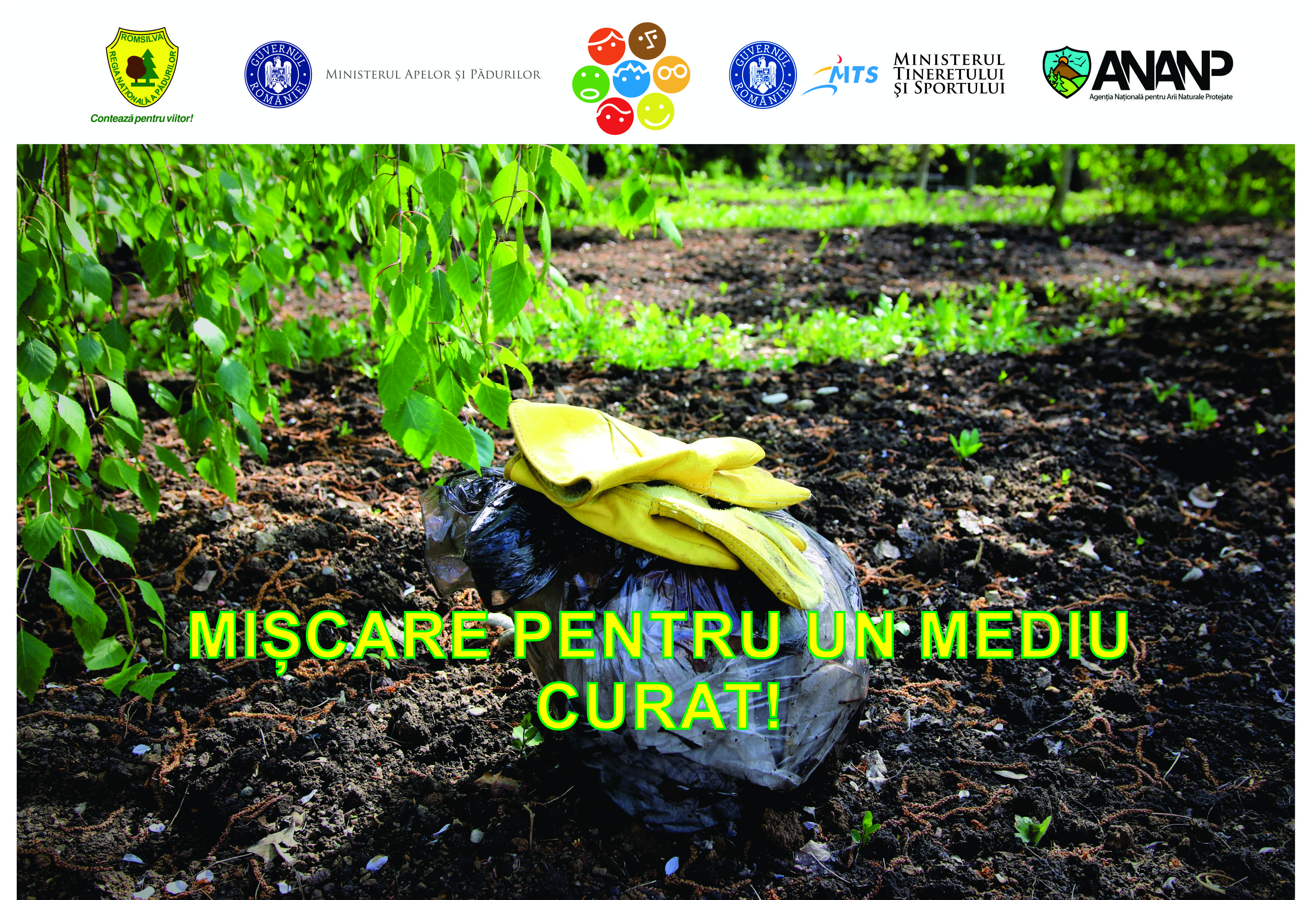 Romsilva și Asociația Let’s Do It, Romania! vă invită la “MIȘCARE PENTRU UN MEDIU CURAT”