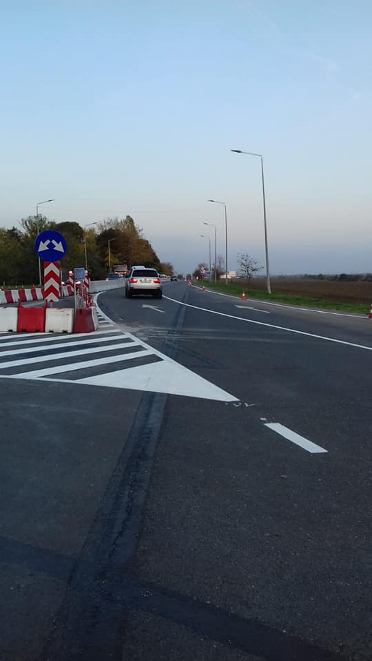 Județul CONSTANȚA: Pe DN3 a fost amenajat un punct de întoarcere provizoriu – FOTO