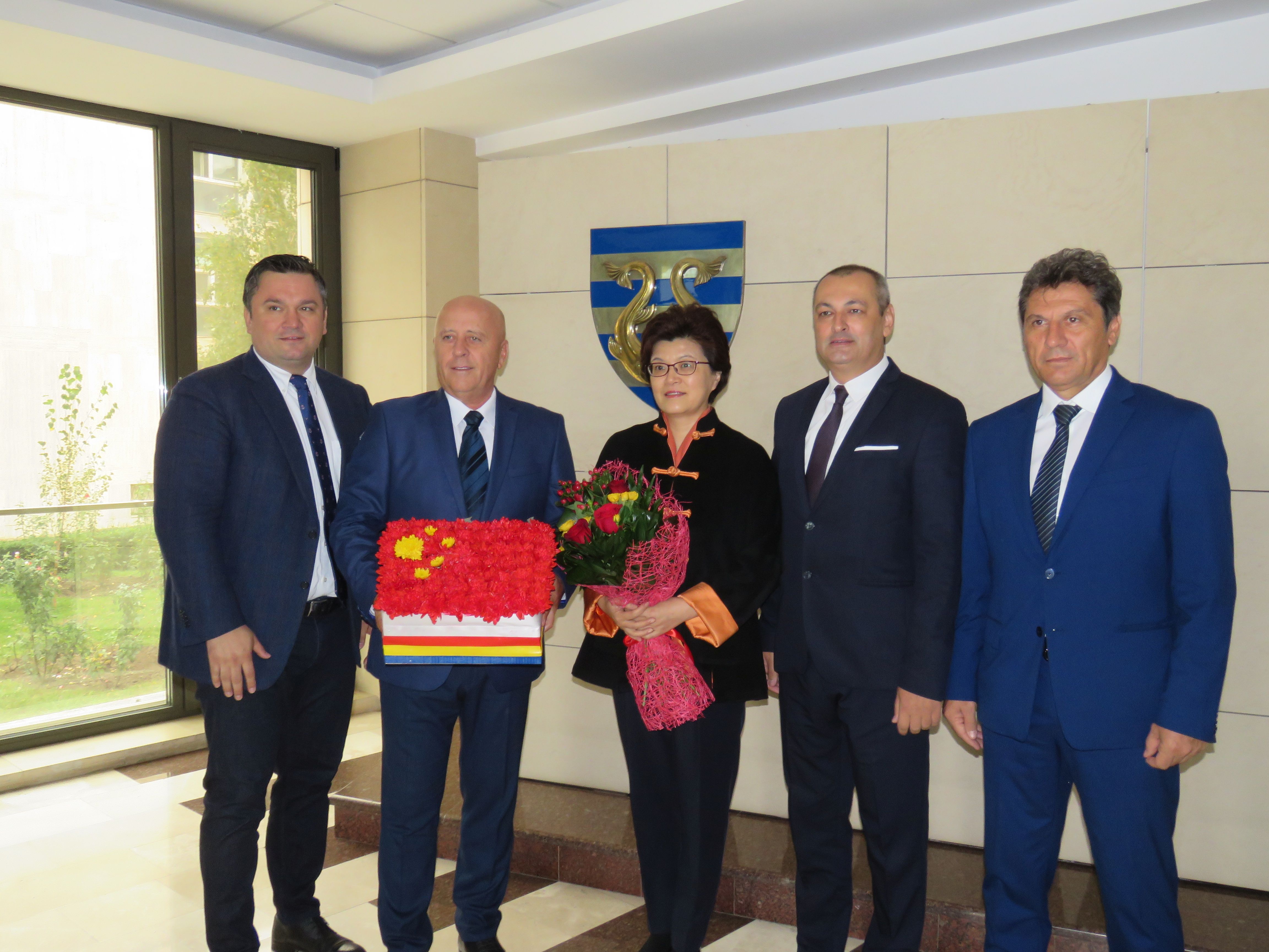 TULCEA: Autoritățile locale au primit vizita noului ambasador al Chinei – FOTO