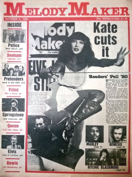 DISCURI DE COLECȚIE | 4 octombrie 1980: clasamentele anuale ale revistei ”Melody Maker”