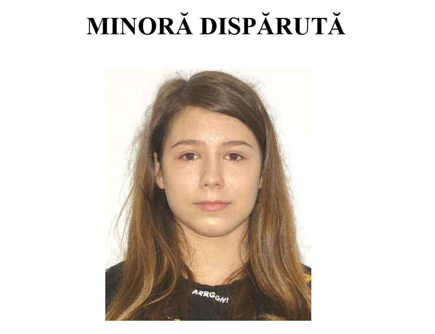 Dacă ați văzut-o, anunțați autoritățile