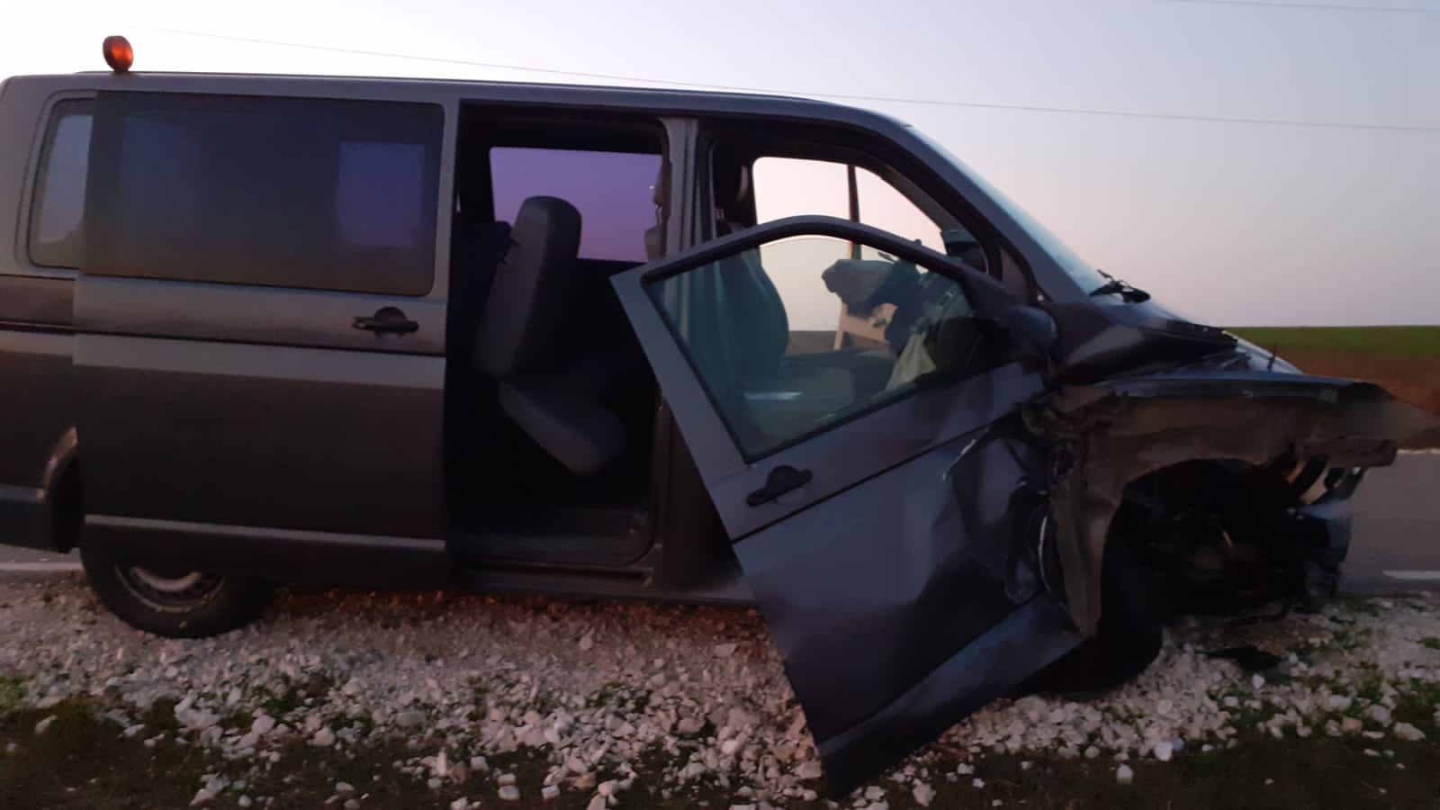 FOTO: Accident rutier grav în județul Constanța. Șapte persoane au fost rănite