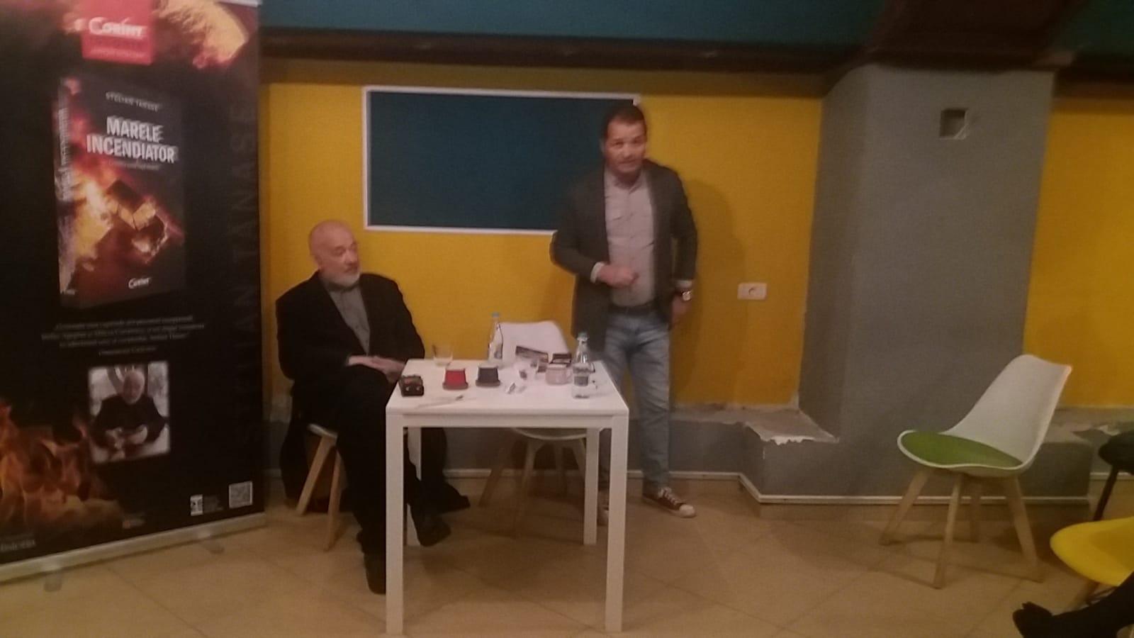 Lansare de carte: „Marele Incendiator. Cronica unui fapt divers” de Stelian Tănase