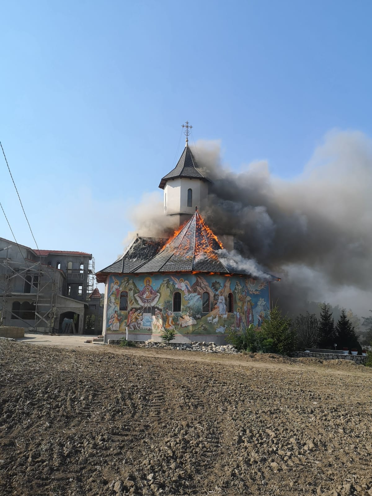 Reprezentanții mănăstirii Sfântul Apostol Filip au fost amendați de Inspectoratul pentru Situații de Urgență ’’Dobrogea’’