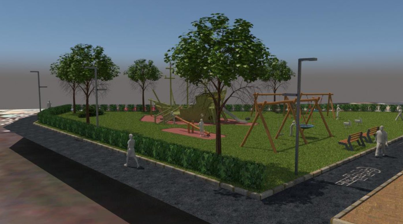 MANGALIA: A început amenajarea locurilor de joacă şi spaţiilor de fitness în principalele parcuri