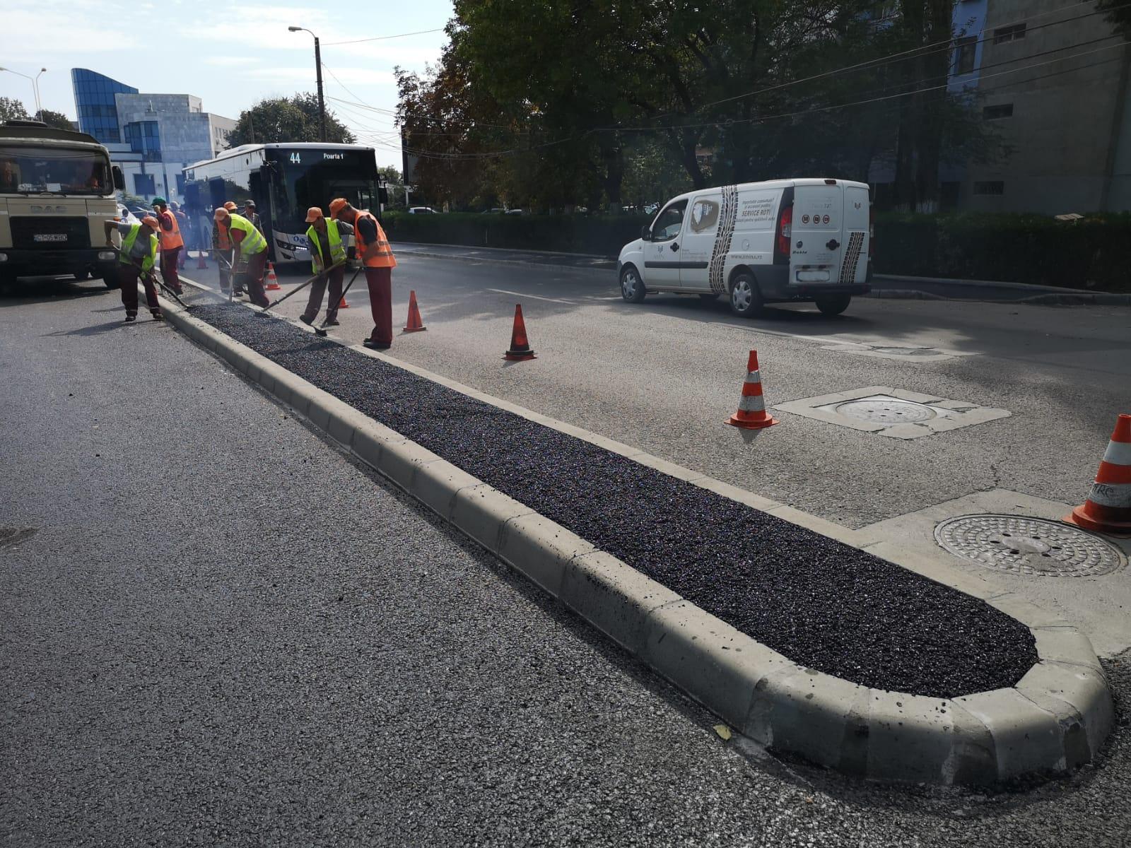 CONSTANȚA: Ce lucrări se desfășoară în oraș, în luna octombrie – FOTO