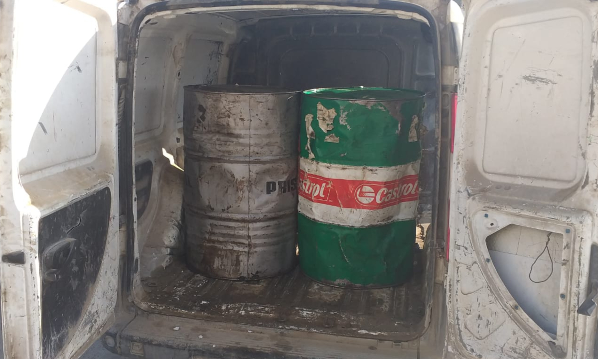 Județul CONSTANȚA: 600 litri de motorină fără documente, confiscaţi la S.P.F. Cernavodă