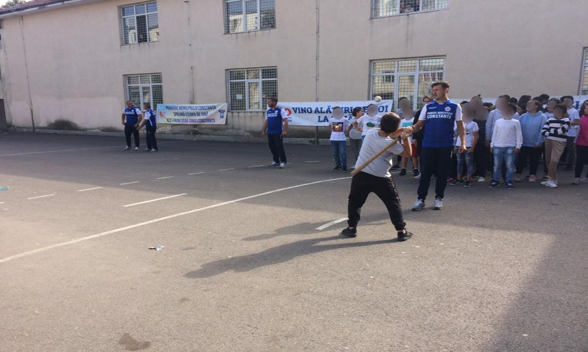A.C.S. Frontiera Tomis Constanța a promovat sportul național în școlile constănțene – FOTO